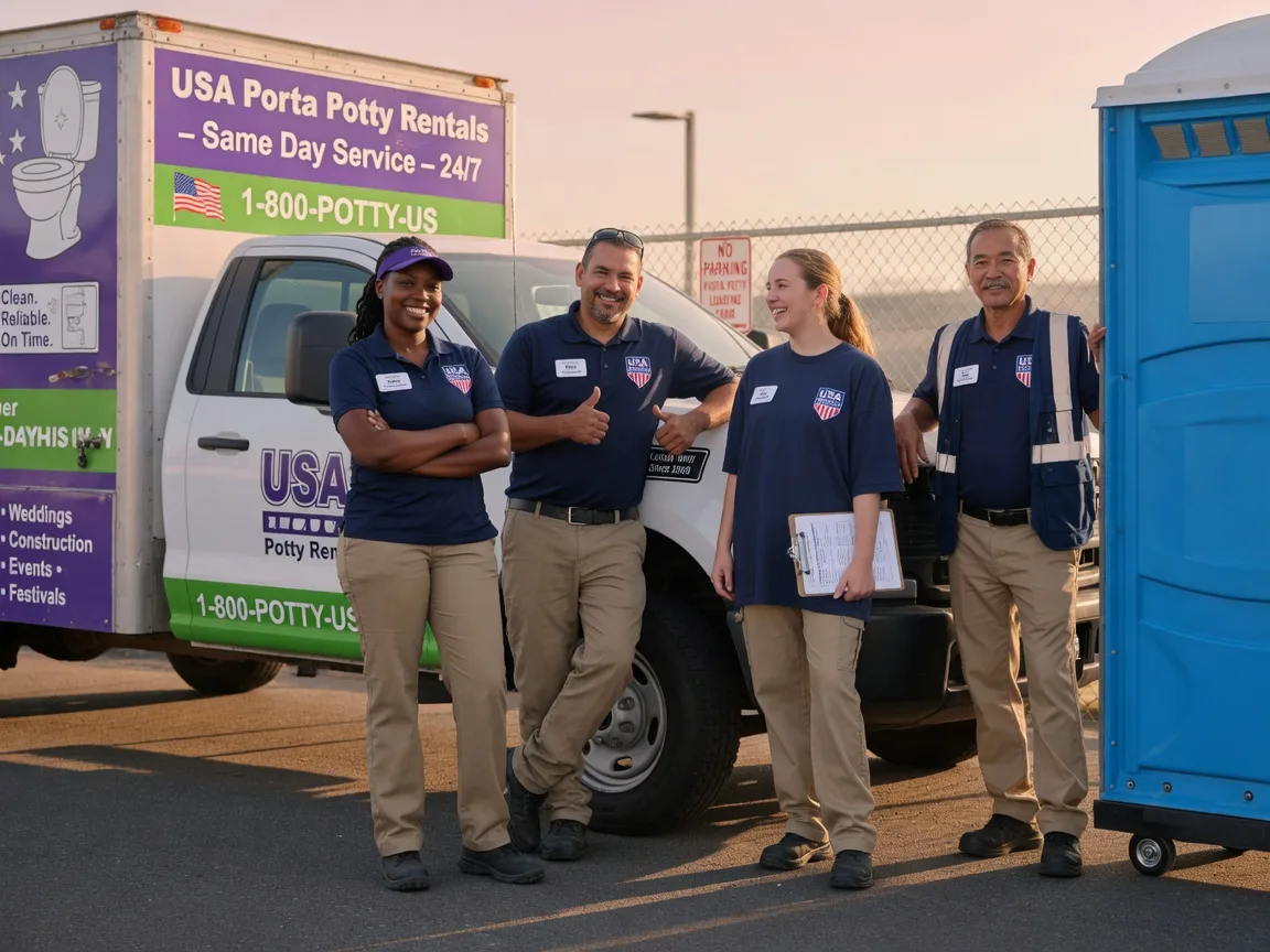 Porta Potty Rental company in Rochester, TX
